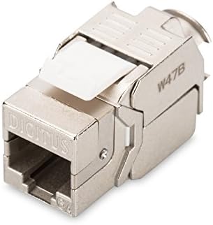2x Assmann DN-93615 Digitus Professional Cat 6A Keystone Modul, geschirmt, werkzeugfreier Montageans