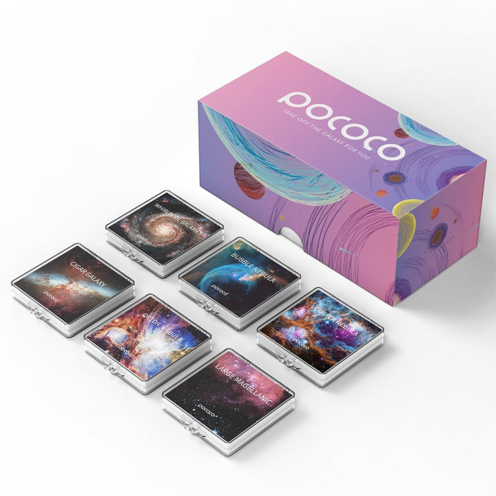 POCOCO Starry Sky Projector Lamp Discs (Nebula), Nebula