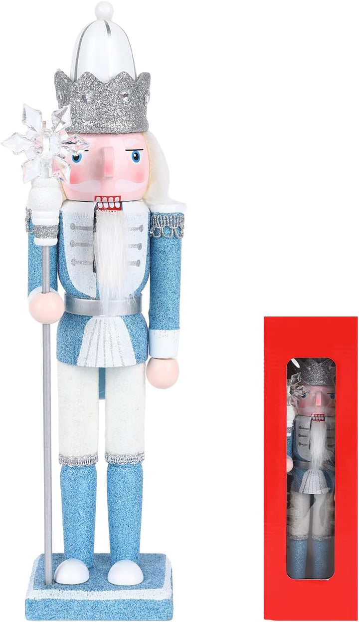 Jodsen 30 cm Weihnachten Nussknacker Soldat,Nussknacker Weihnachtsschmuck Nussknacker König,Traditio