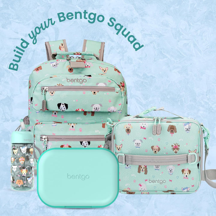 Bentgo® Kids Chill Lunchbox – Bento-Style Lunch-Lösung mit 4 Fächern und herausnehmbarem Eisbeutel f