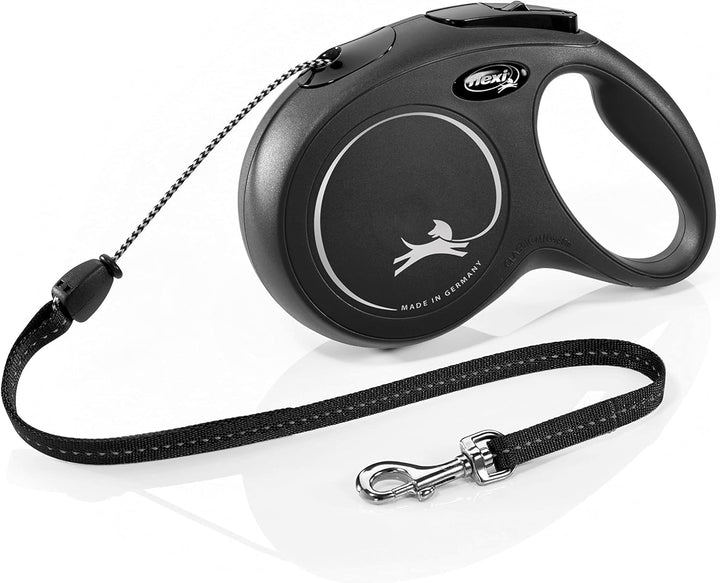 flexi New CLASSIC, Seil, M: 8 m, schwarz schwarz M: 8 m, schwarz M: 8 m