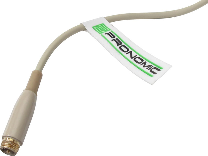 Pronomic HS-11 EA Headset Mikro mit Ohrbügel (Back-Elektret Kondensator, Richtcharakteristik: Kugel,