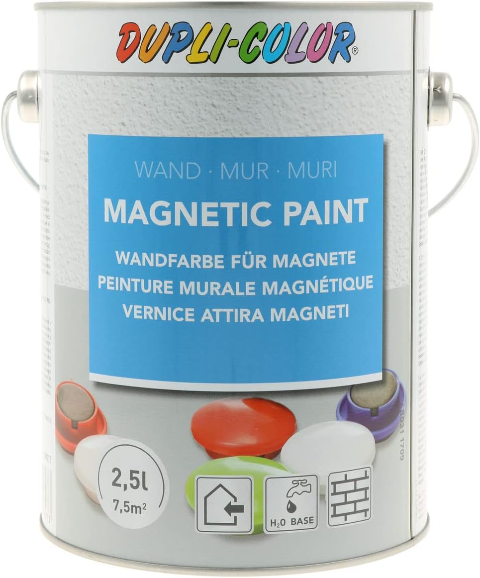 DUPLI-COLOR 208973 Magnetic Paint grau 2500ml 2,50 l grau, 2,50 l grau