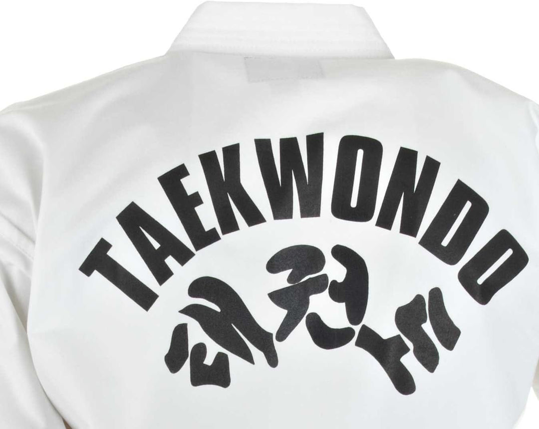 Taekwondoanzug to Start mit Rückendruck 200 wei�, 200 wei�