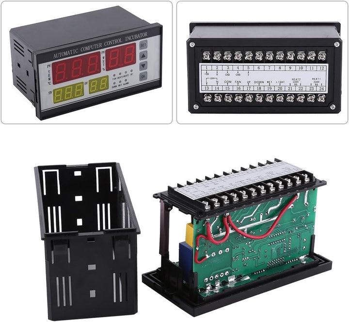 Inkubator -Controller, Thermostat d'Encubation 1PC Multifunktionale Automatische Inkubator Thermosta