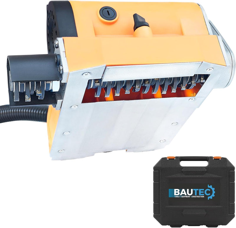 BAUTEC Sanierungsfräse 1200W » Fräsbreite 150mm » Putzfräse, Renovierungsfräse, Betonfräse, Walzenfr