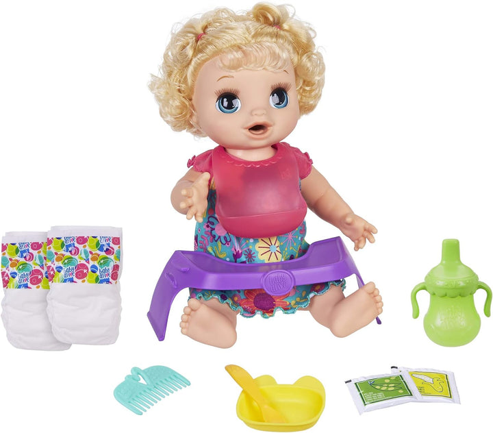 Baby Alive Puppe, Blonde Haar Blonde Haare., Blonde Haare.