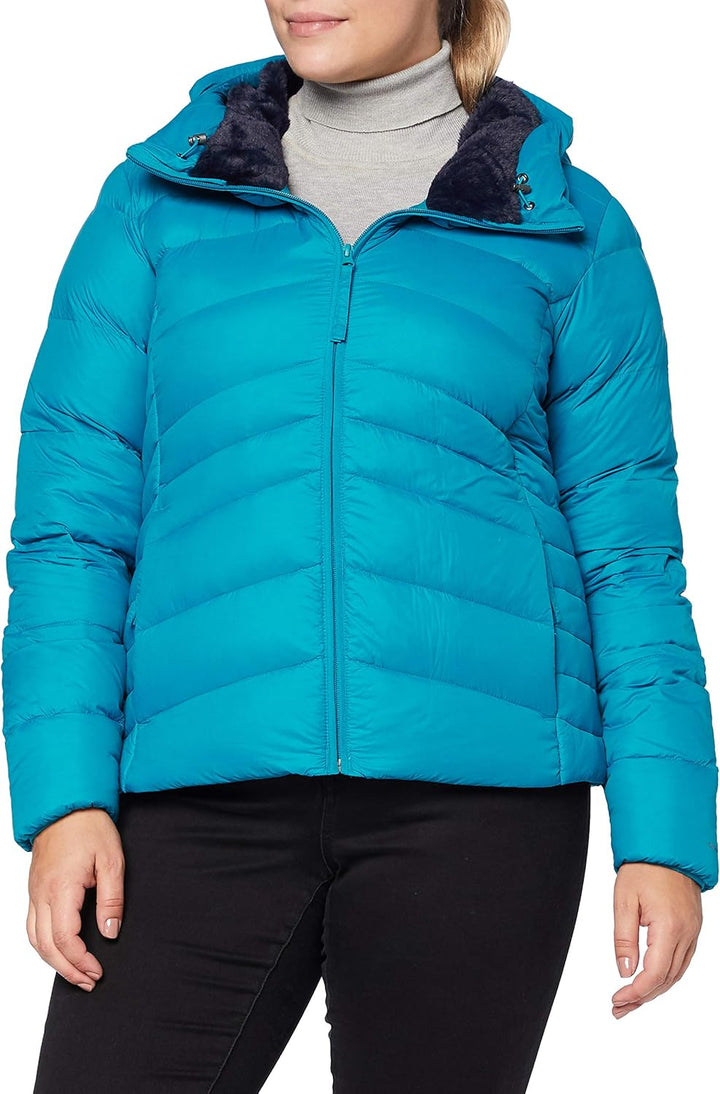 Columbia Damen Autumn Park Down Hooded Jacket Autumn Park Daunenjacke mit Kapuze S Fjord Blau, S Fjo