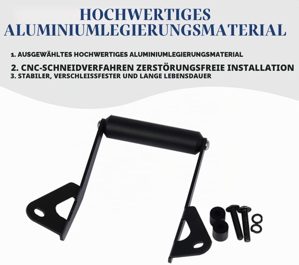 12 mm 22 mm Motorrad Erweiterung Querstange Handyhalterung Ständer Halter GPS Navigation Plate Brack