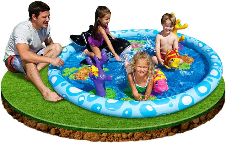 Intex Zentrum von Spiele Seascape 212L 196 x 51 cm