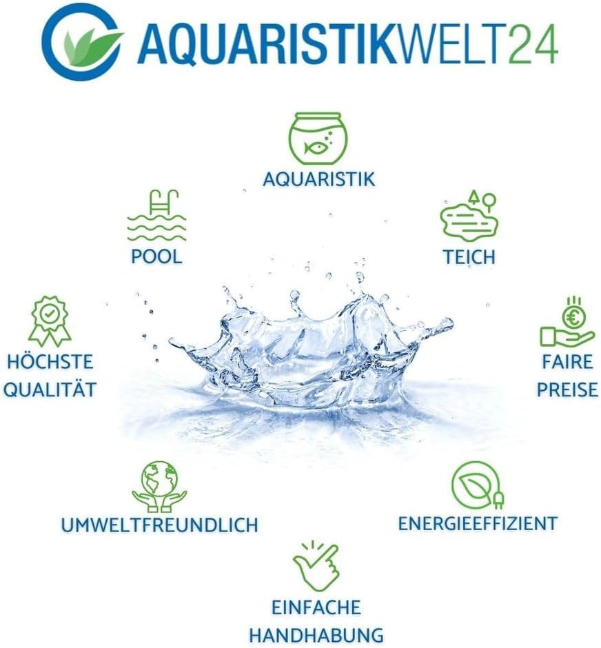 AquaOne CTP-6000 Aquarium &amp; Teichpumpe 40 Watt Eco Motor 6000 l/h Förderpumpe, Pumpe, Aquariumpumpe
