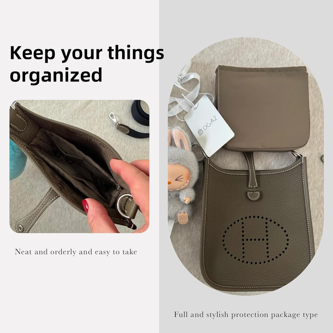 DGAZ Seide Organizer Tasche für Evelyne TPM/PM/GM/TGM Taschen, Luxus-Handtasche & Tote Organizer, Ei
