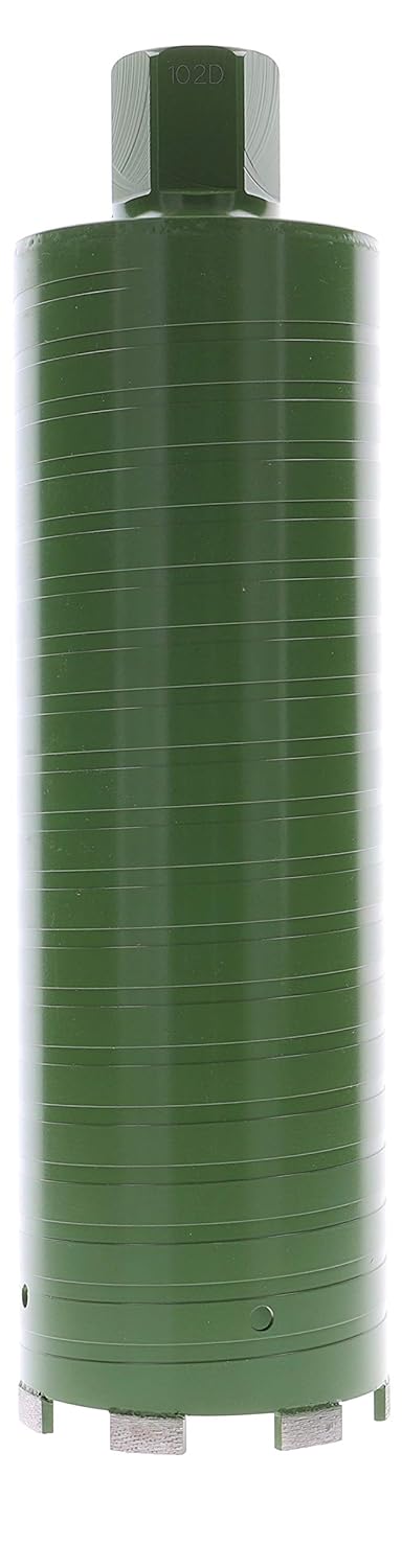 PRODIAMANT Diamant Laser Kernbohrkrone ø 102 mm trocken bohren Beton Stahlbeton Mauerwerk Aufnahme 1