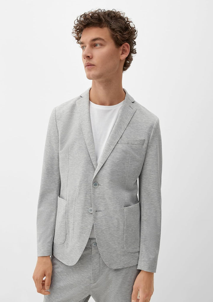 s.Oliver Herren Blazer 44 91w2_taubengrau, 44 91w2_taubengrau