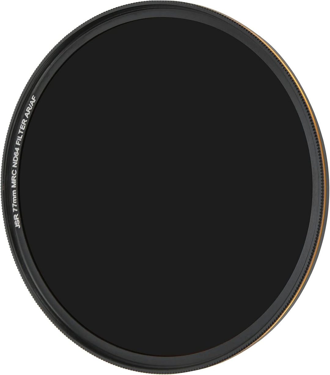 77mm ND Filter, Wasserdichter MRC-ND64-Filter mit Mehrfachbeschichtung, Ultradünnes Graufilter für K