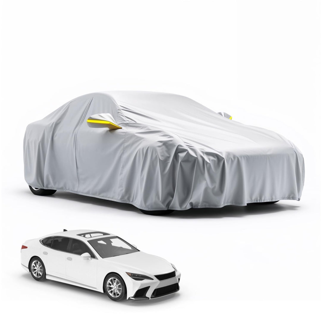 Autogadget® Premium Auto Abdeckplane - Autoabdeckung & universale Autoschutzhülle - Abdeckung - Car