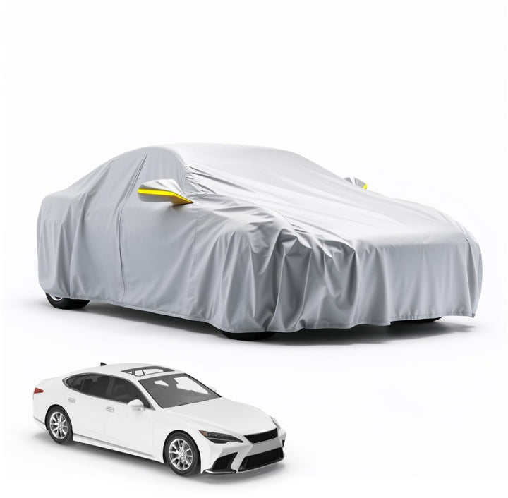 Autogadget® Premium Auto Abdeckplane - Autoabdeckung & universale Autoschutzhülle - Abdeckung - Car