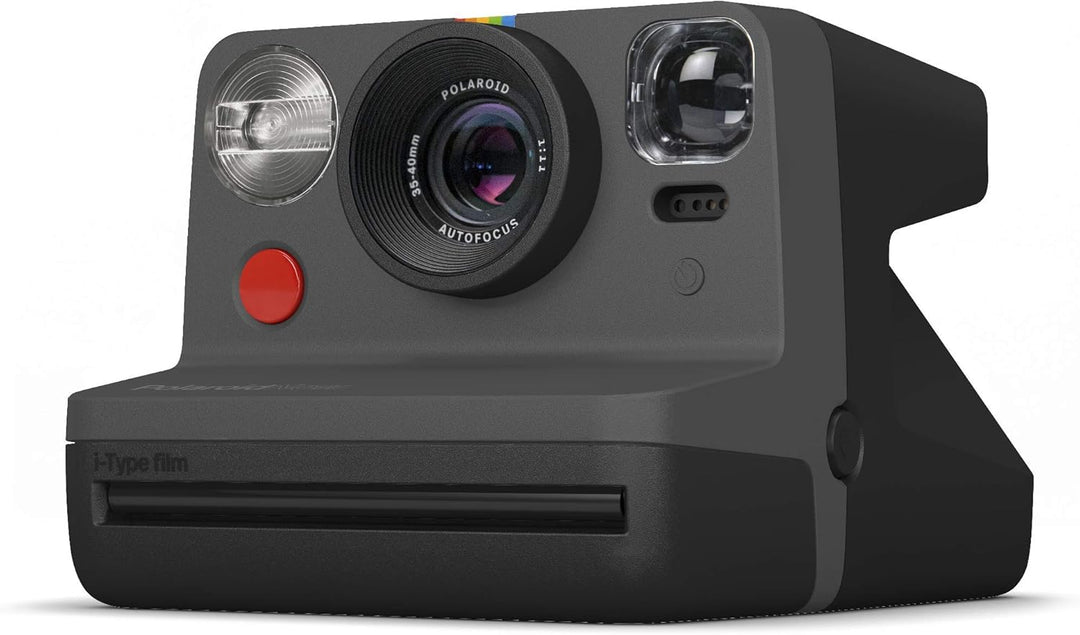 Everything Box Polaroid Now - Schwarz Schwarz Everything Box Kamera Color Film, Schwarz Everything B