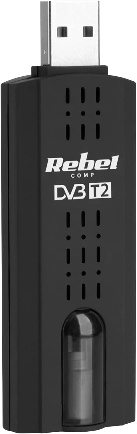 Rebel Comp Tuner DVB-T2 DVB-C DVB-T H.265 HEVC USB