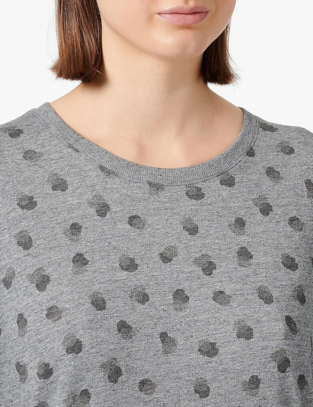 Triumph Damen Endless Comfort NDK LSL Night Shirt 36 Dark Grey Melange, 36 Dark Grey Melange