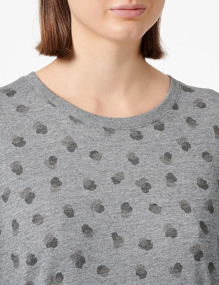 Triumph Damen Endless Comfort NDK LSL Night Shirt 36 Dark Grey Melange, 36 Dark Grey Melange