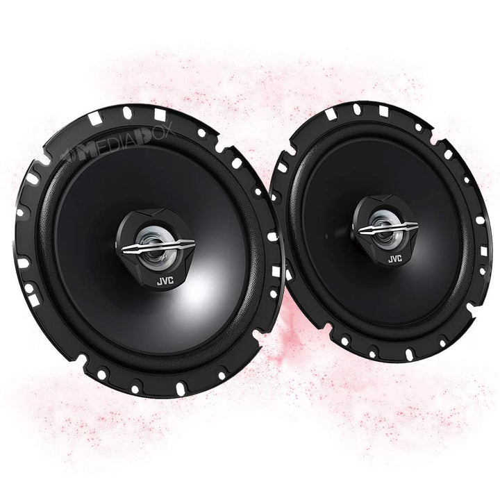 Mediadox Front/Heck 16,5cm/165mm 2-Wege Koax Auto Lautsprecher/Boxen/Speaker Set von JVC (CS-J1720X)