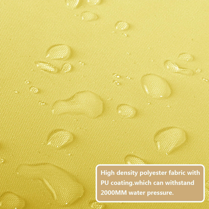 Sonnensegel wasserdicht 1.5x2.5M,Sonnenschutz- und Wetterschutz-Markise, UV-Schutz Schattiernetz mit