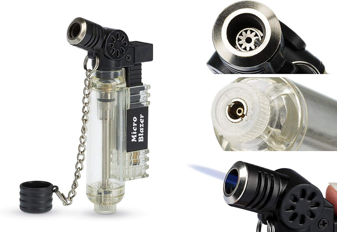 Sturmfeuerzeug Pocket Torch Micro Blazer bis 700 Grad 15 min (5 Stück), 5