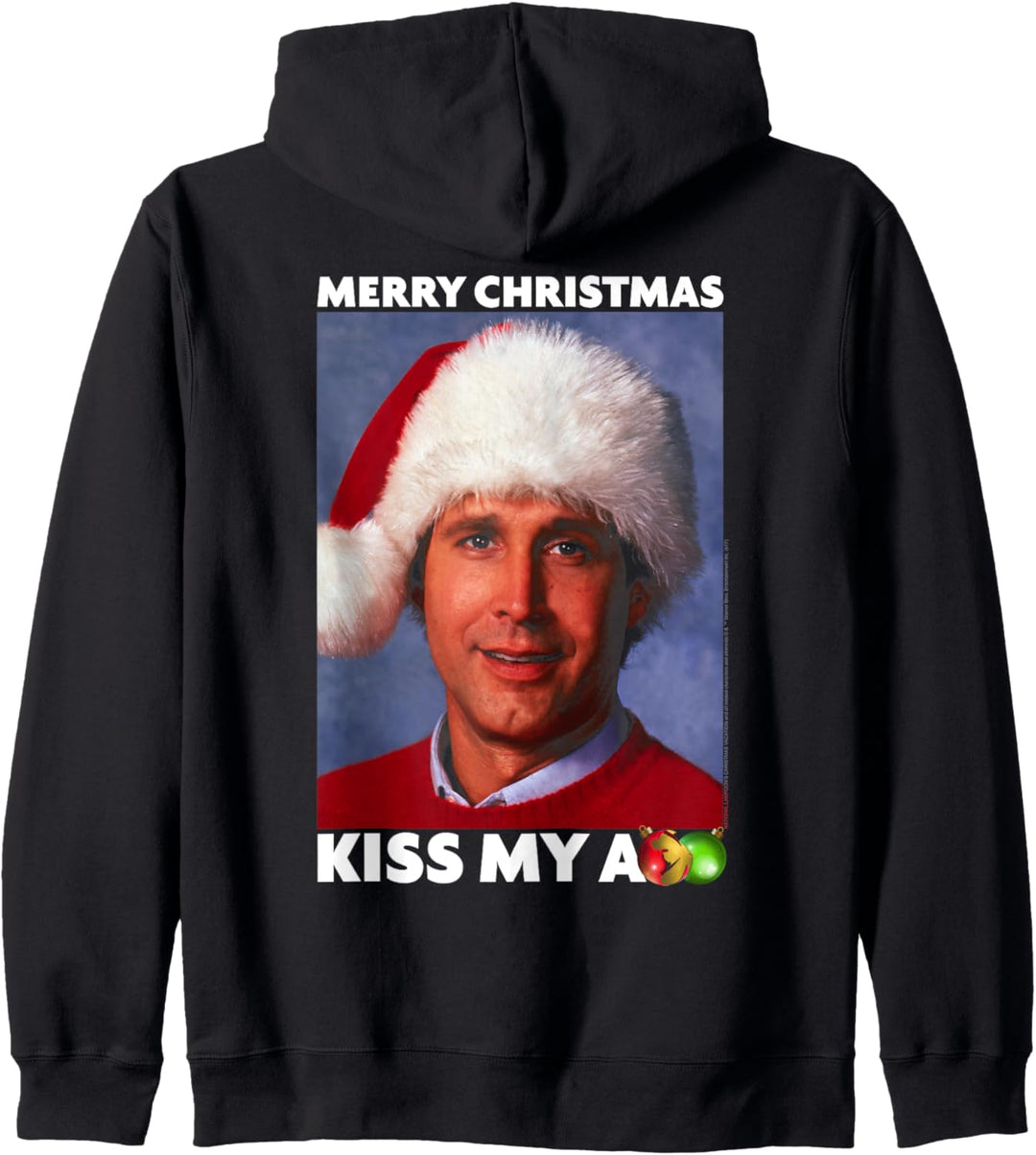 National Lampoon's Christmas Vacation Merry Kiss Weihnachten Kapuzenjacke