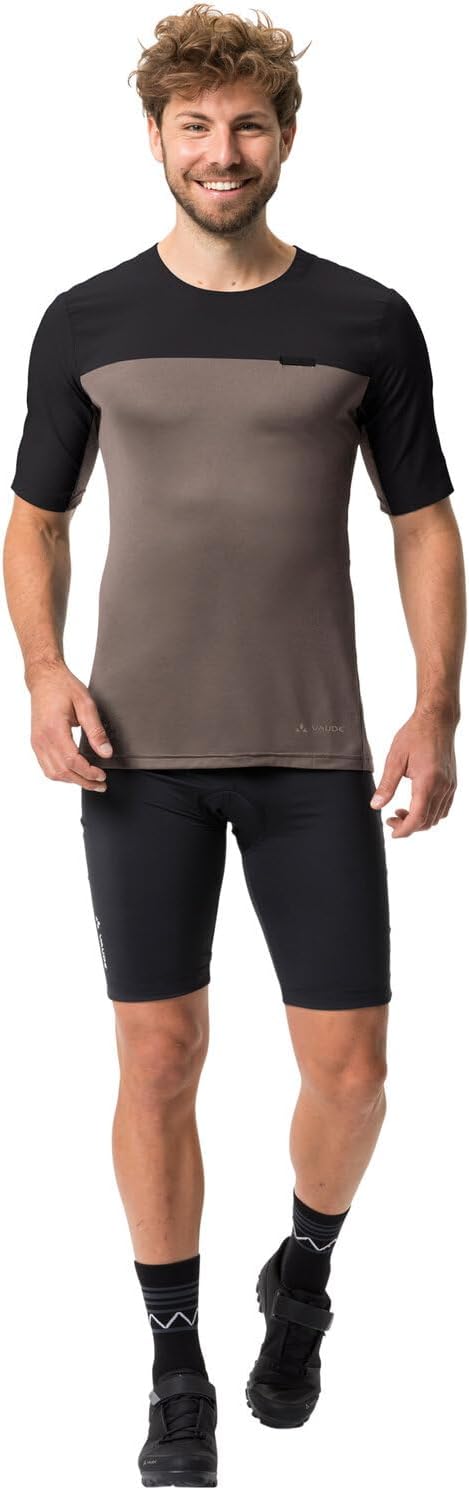 VAUDE Herren Men's Kuro Shirt Ii T-Shirt S Coconut/Black, S Coconut/Black