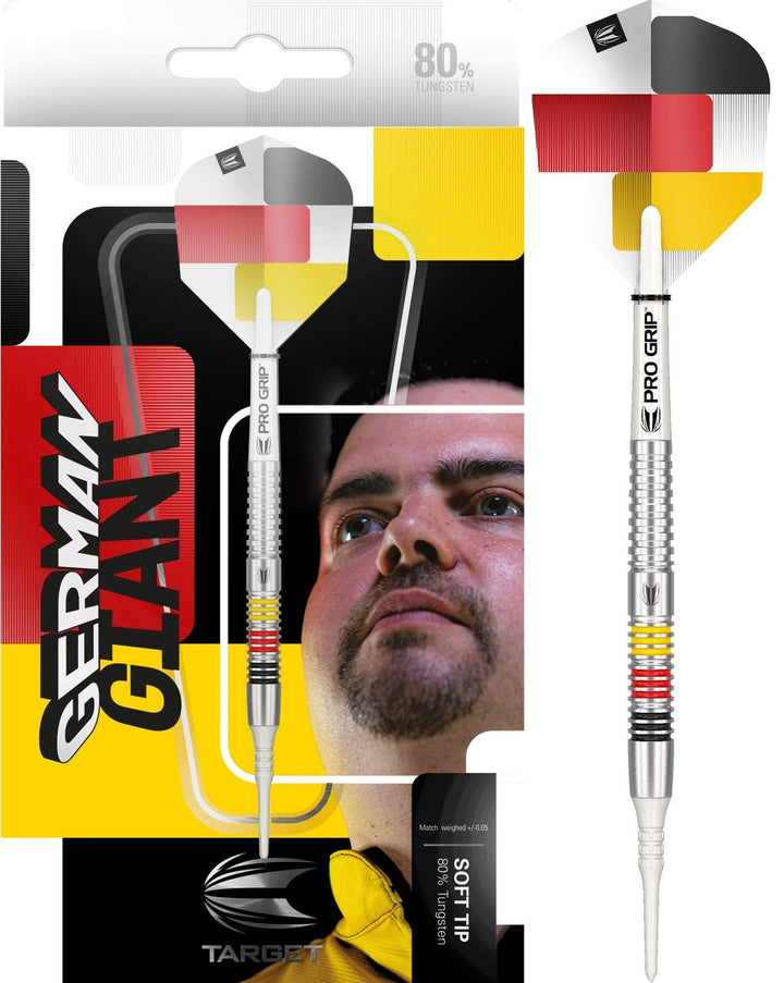 Target Darts Gabriel Clemens 80 80% Wolfram Softdarts-Set 19G, 19G