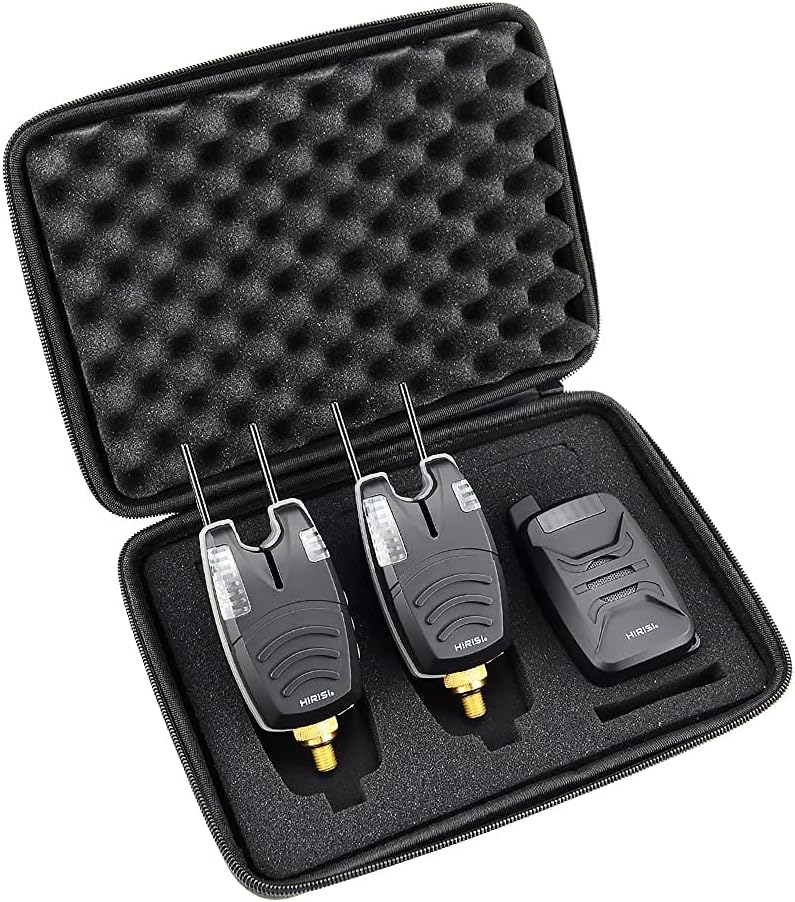 Hirisi Tackle Bissanzeiger für Karpfenangeln, wasserdicht, kabellos, 200 m 30-2, 30-2