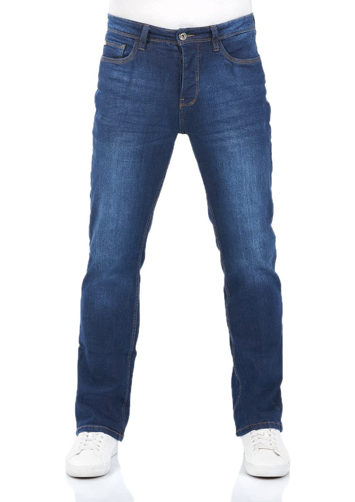 riverso Jeans Herren Stretch Bootcut RIVFalko Jeanshose Hose Denim Schwarz Blau Grau 29 30 31 32 33