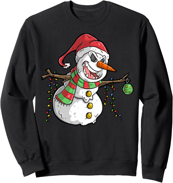 Schneemann Weihnachten Sweatshirt
