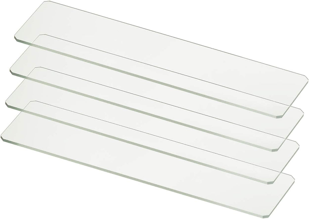 Bresser Dauerpräparate für Mikroskop (50-er Stück) & Mikroskop Objektträger/Deckgläser (50x/100x) 50