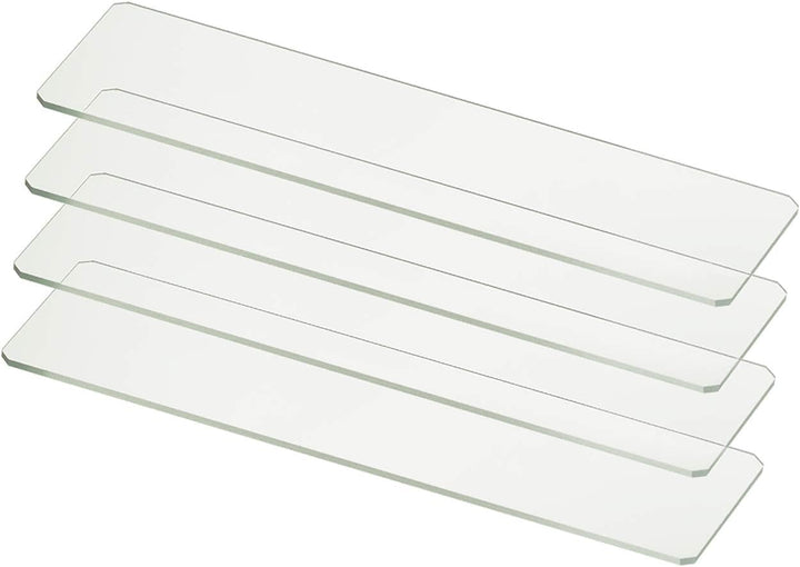 Bresser Dauerpräparate für Mikroskop (50-er Stück) & Mikroskop Objektträger/Deckgläser (50x/100x) 50