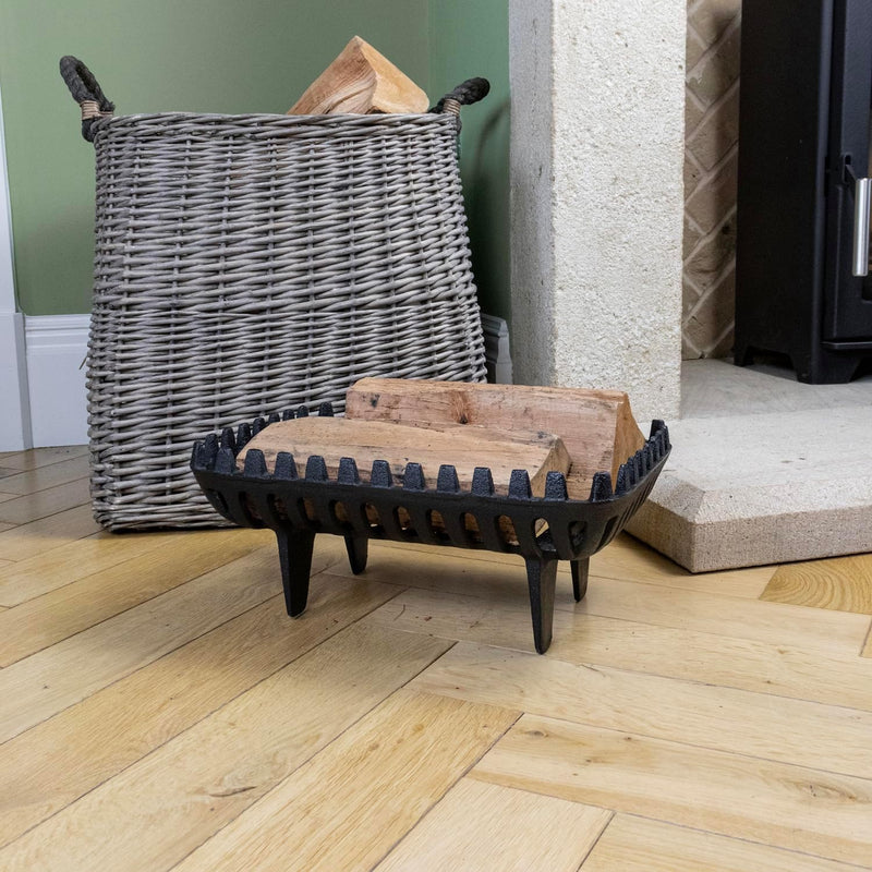 JVL Arden Kamin-Grillrost aus Gusseisen, 40,6 cm, Schwarz, 37 x 27 x 16 cm, Arden