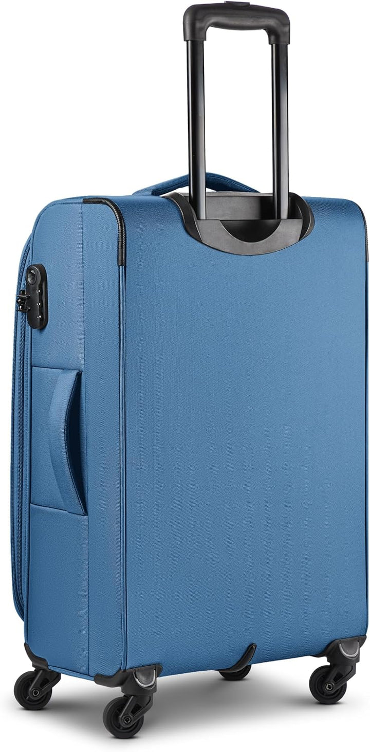 Smartbox Weichgepäck Koffer-Set 3-teilig für Damen & Herren | leichte & stabile Reise-Trolleys, hoch