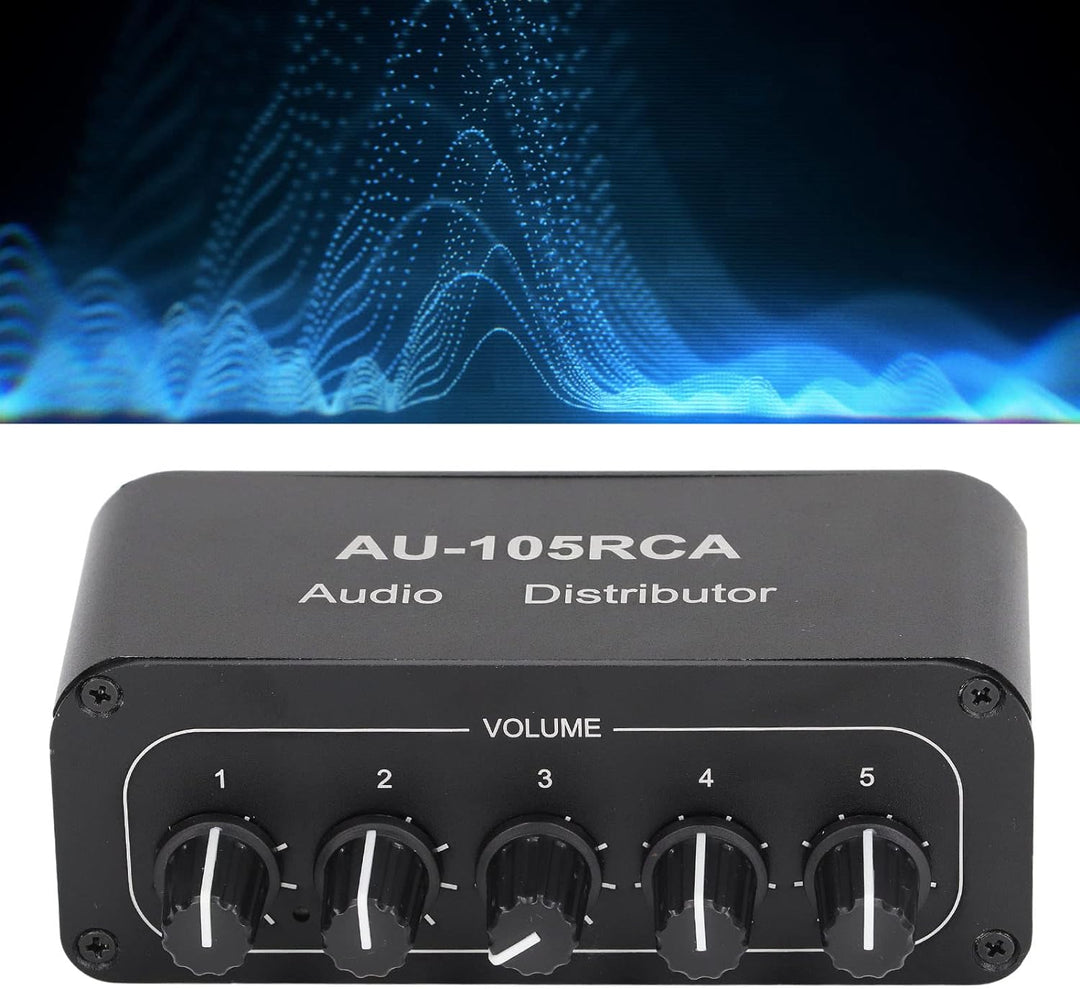 Bidirektionaler Audio-Umschalter, 5-Wege-Stereo-L/R-Tonkanal Bidirektionaler Audio-Umschalter, High-