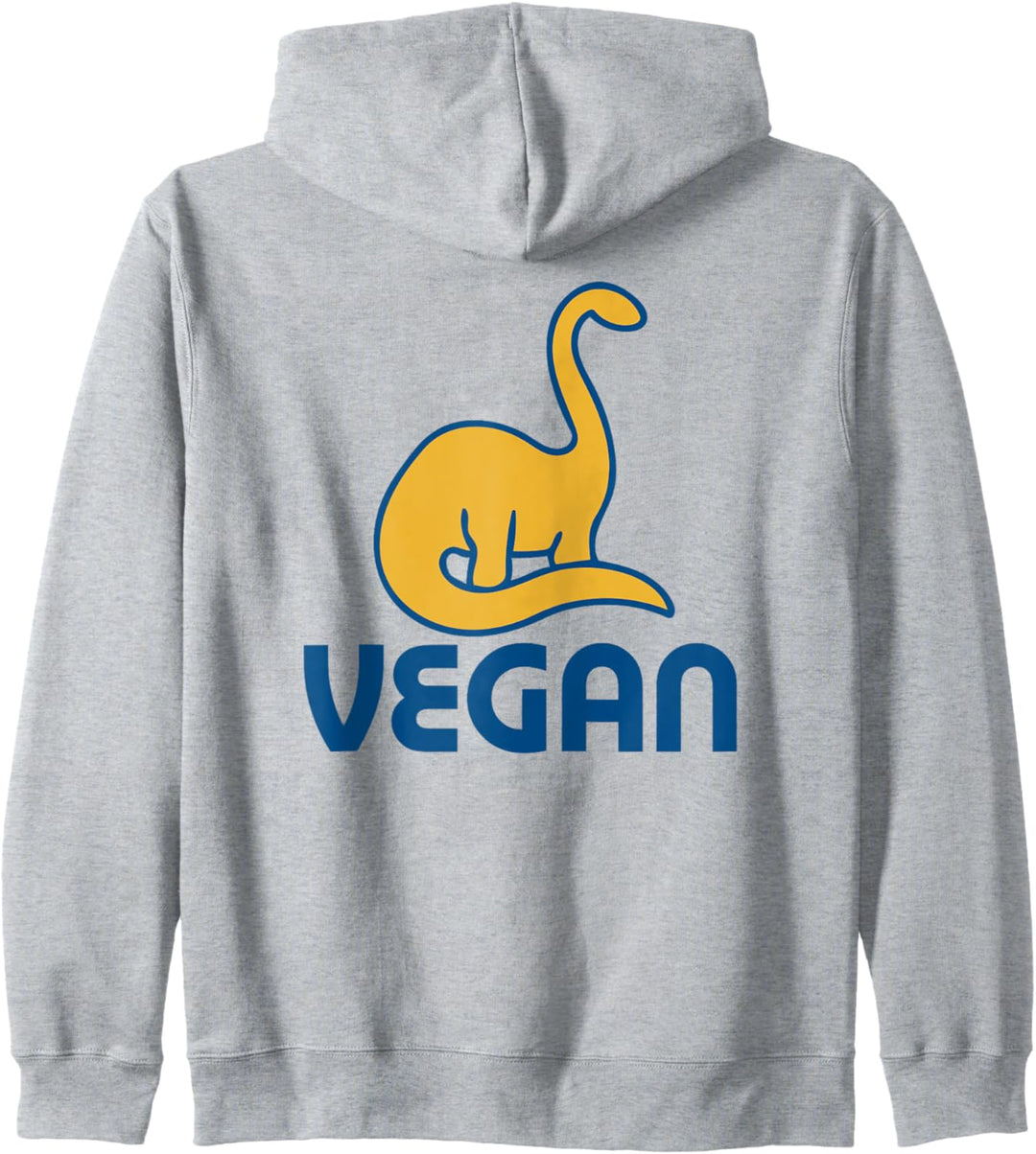 Vegan Dinosaur Kapuzenjacke