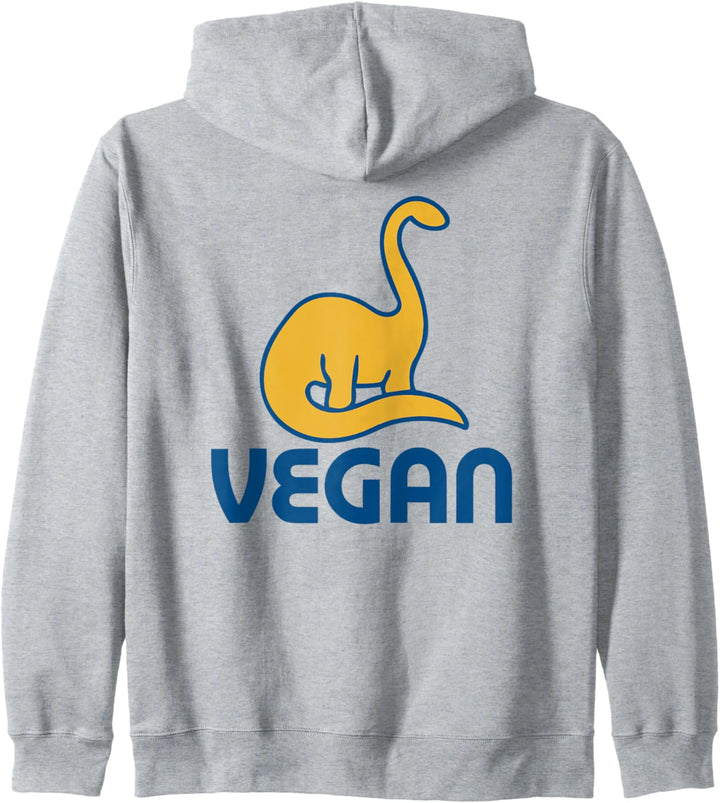 Vegan Dinosaur Kapuzenjacke