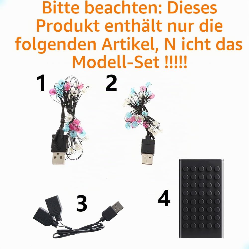 GEAMENT LED Licht-Set Kompatibel mit Lego Die Milchstrassen Galaxie - Beleuchtungsset für Art 31212