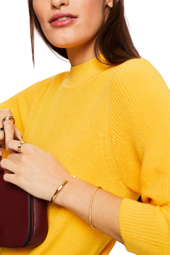 ESPRIT Damen Pullover XL 750/Yellow, XL 750/Yellow