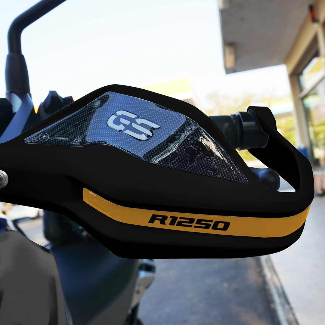 labelbike - Aufkleber 3D Motorrad Handschützer Schutz und Dekoration in Harz kompatibel mit BMW R 12