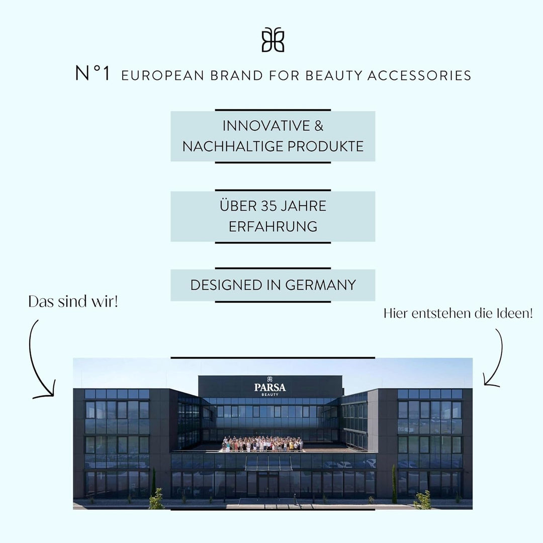PARSA Beauty Doppelseitige Handbürste Nagelbürste – Nail Brush im Set (10 Stück Weiss) – Handwaschbü