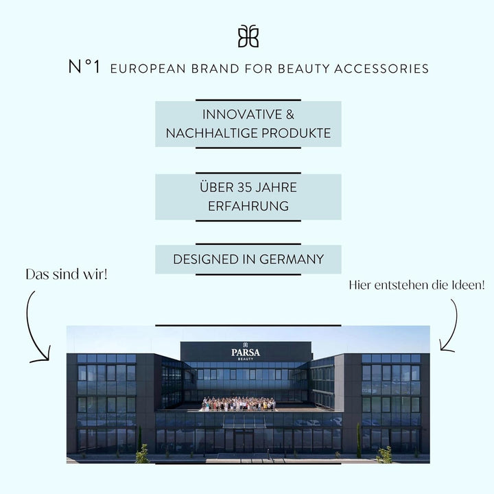 PARSA Beauty Doppelseitige Handbürste Nagelbürste – Nail Brush im Set (10 Stück Weiss) – Handwaschbü
