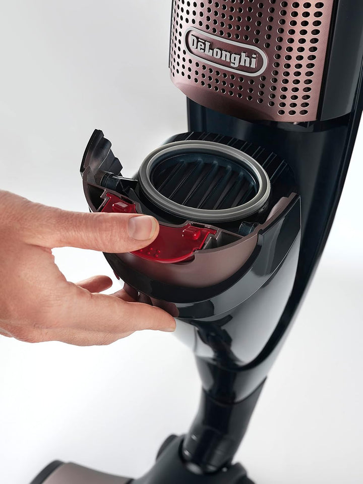 De'Longhi XL130.21 Colombina Class Elektrostaubsauger mit Beutel Elektrischer Besen, Elektrischer Be