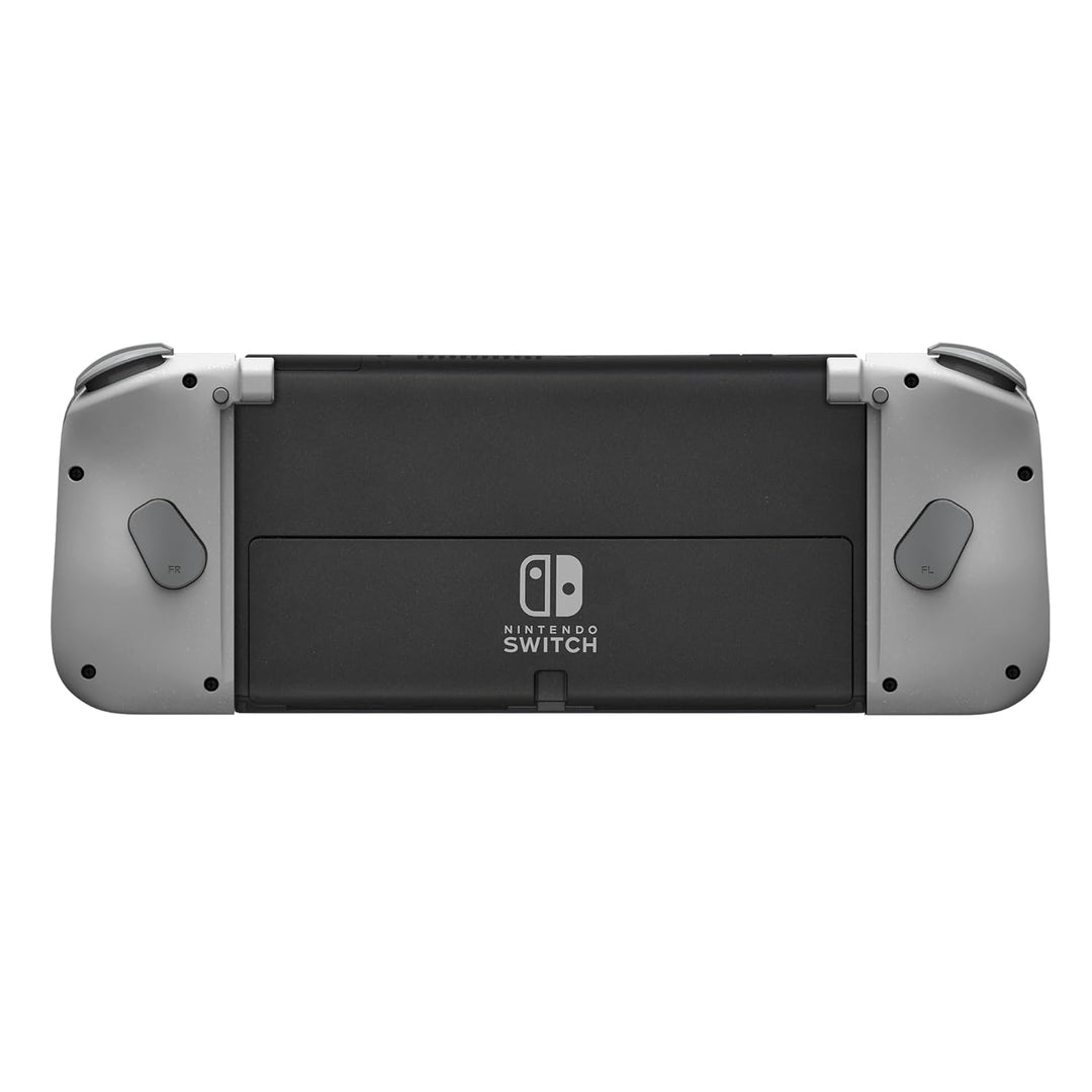 HORI Split Pad Compact Adapter Set (Schiefergrau) für Nintendo Switch/OLED - Ergonomischer Controlle