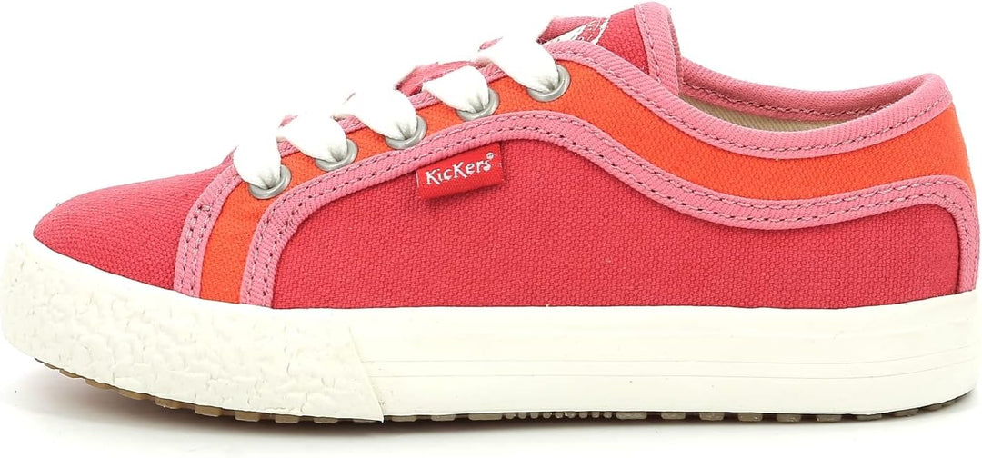 Kickers Unisex Kinder Geeck Sneaker, Rouge Orange