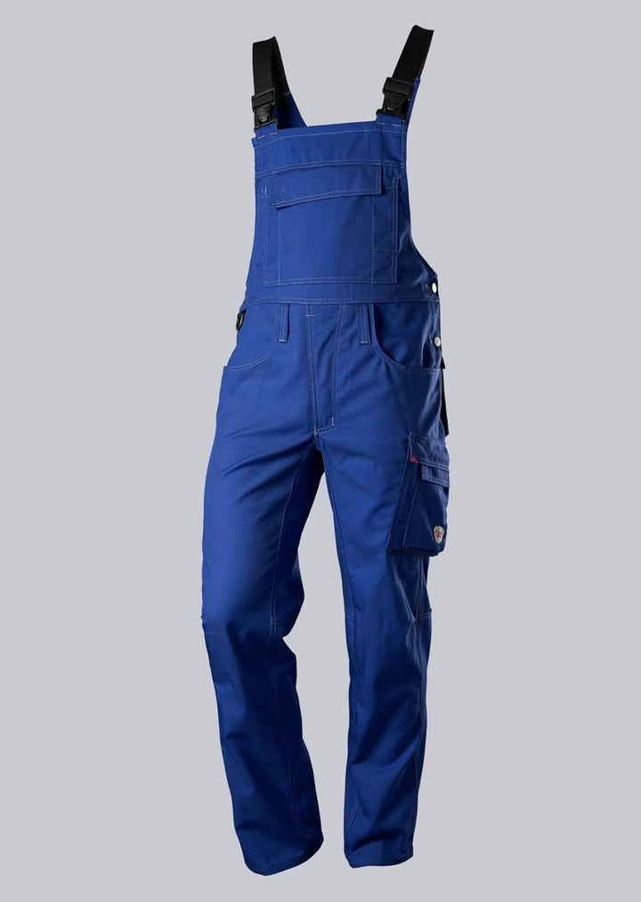 BP 1798-720-13-46s Latzhose, Stretch-Hosenträger mit Clipbefestigungen, 305,00 g/m² Verstärkte Baumw